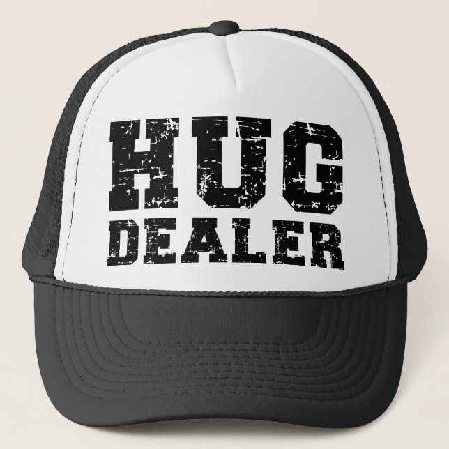 Hug Dealer T Shirt,Free Hugs Shirt,Funny Quote T-s Trucker Hat (Front)