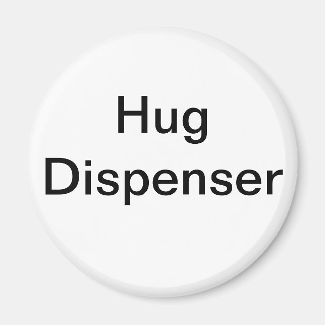 Hug Dispenser Magnet (Front)
