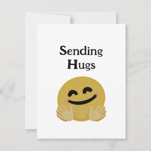 "Hug Emoji" Note Card
