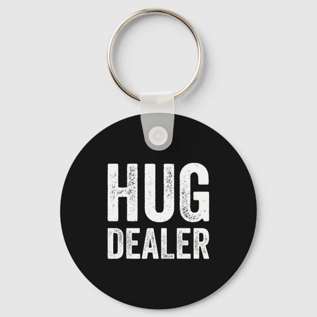 Hug Er Muscle Tank Fitness Gym Lifting Workout  Keychain (Front)