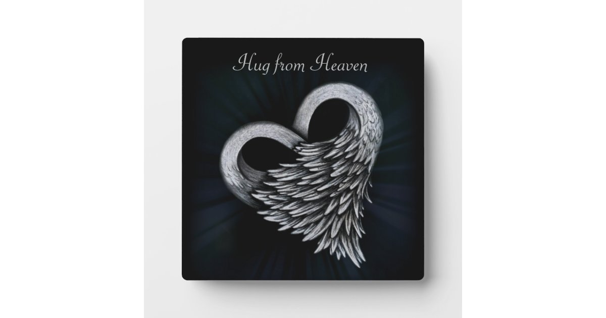 Hug from Heaven Plaque | Zazzle