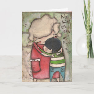 Hug - Greeting Card