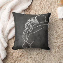Hug Home - Throw Pillow - Reena Doss