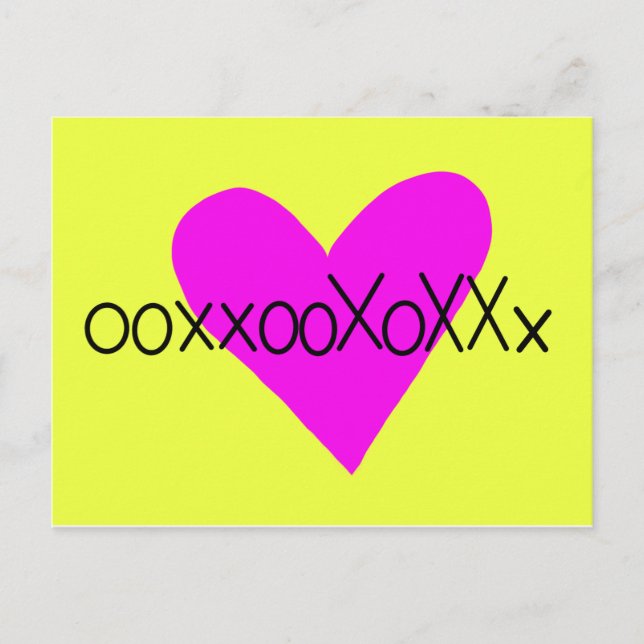 Hug hug. Kiss kiss. Postcard (Front)