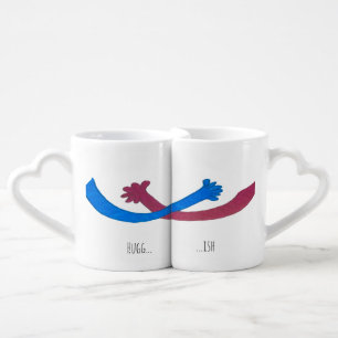 Hug...ish couples mug