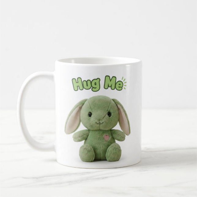 Hug Me Bunny Mug (Left)