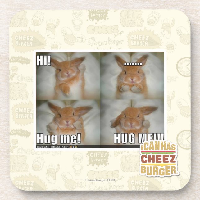 Hug me coaster (Front)