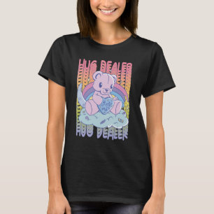 Hug Me Cute Teddy Rainbow Love Hug Dealer Cute Ted T-Shirt