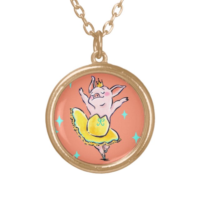 Hug Me! Gold Plated Necklace (Front)