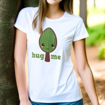 Hug Me Kawaii Tree Hugger Shirt