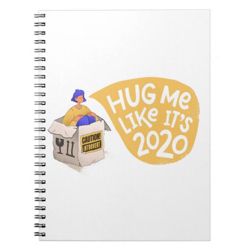 HUG ME LIKE ITS 2020 ILLUSTRATION DESIGN NOTEBOOK