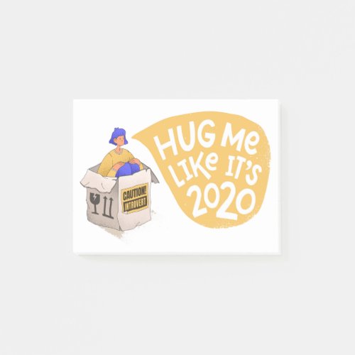 HUG ME LIKE ITS 2020 ILLUSTRATION DESIGN POST_IT NOTES