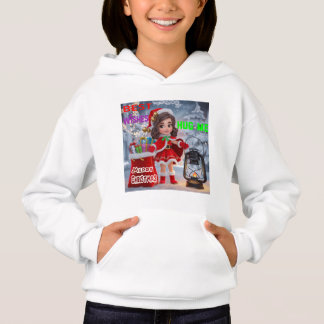 Hug me on Merry Christmas Festival  Hoodie