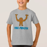 Hug Monster (orange) T-shirt at Zazzle