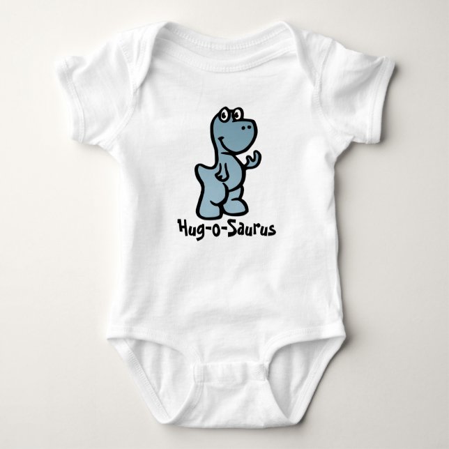 Hug -o-Saurus Dino Joy Baby Bodysuit (Front)