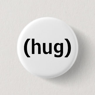 (hug) pinback button