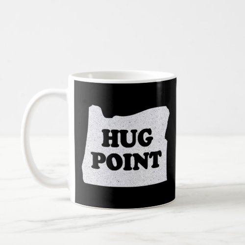 Hug Point Oregon OR Classic Pacific Northwest Loca Coffee Mug