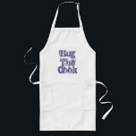 Hug The Cook Long Apron<br><div class="desc">Tell your friends that they need to give you a Hug in this Hug The Cook Apron. You never know those good looking girls in bikini might surprise you with a kiss too.</div>