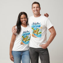 Hug the Ocean Sea Turtle T-Shirt – Cute Ocean Love
