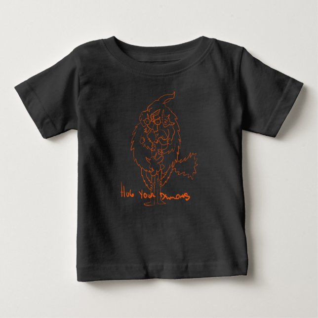 Hug Your Demons Baby T-Shirt (Front)