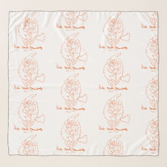 Hug Your Demons Scarf (Front)