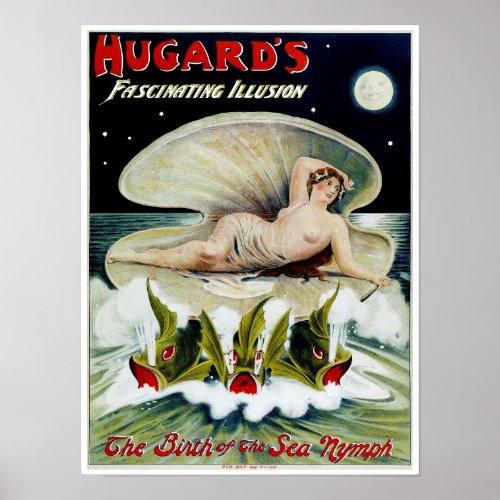 Hugards  The Birth of the Sea Nymph Poster