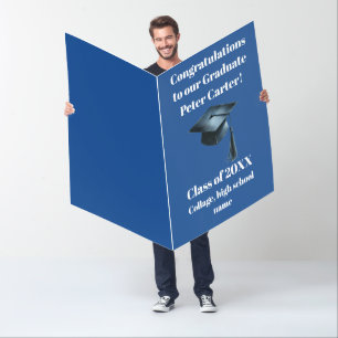 Huge Big Congratulations Graduation Card