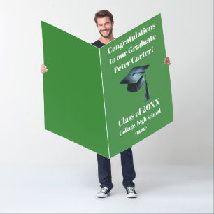 Huge Big Congratulations Graduation Card