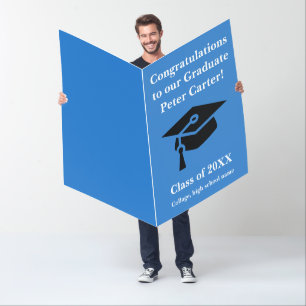 Huge Big Congratulations Graduation Card