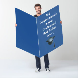 Huge Big Congratulations Graduation Card