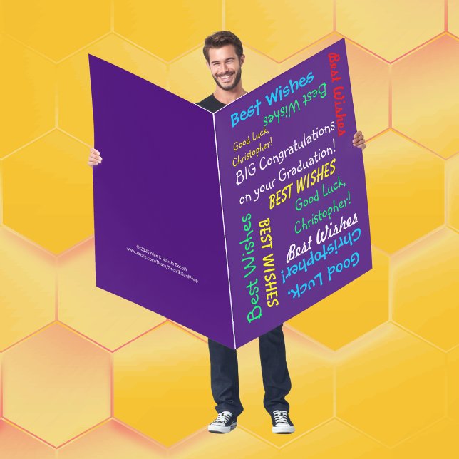 HUGE BIG Graduation Congratulations from All of Us Card (Creator Uploaded)