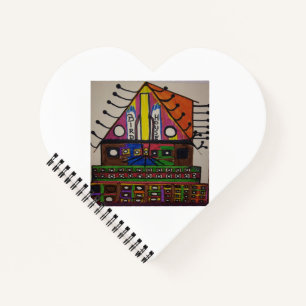 Huge Bird House Spiral Notebook