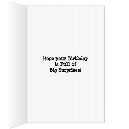 Huge Birthday Card, Black and Gray Card | Zazzle