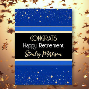 Huge Congrats! Happy retirement Custom Card
