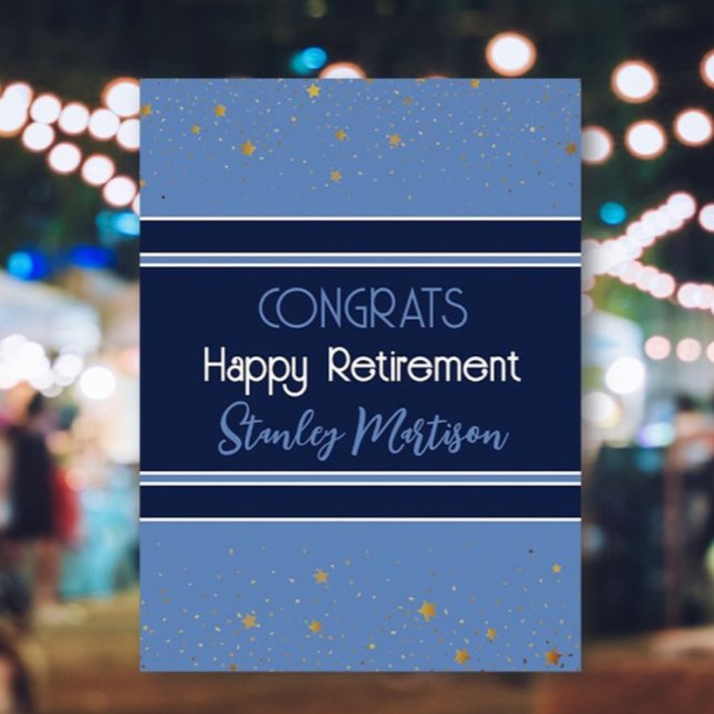 Huge Congrats! Happy retirement Custom Card (Creator Uploaded)