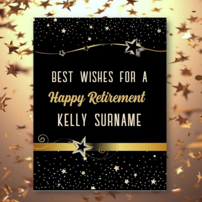 Huge CONGRATS! Large Happy retirement Card (Creator Uploaded)
