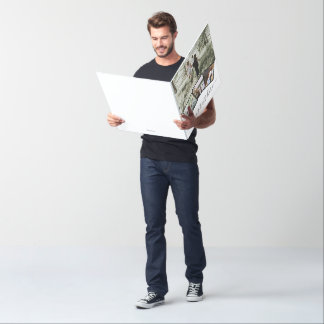 Huge Custom Personalized Photo Collage Typography Card