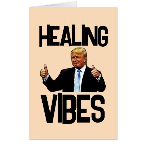  HUGE DONALD TRUMP GIANT GET WELL CARD