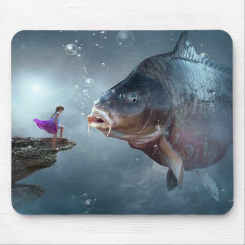 Huge Fish Mouse Pad