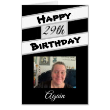 Huge Funny Personalized Photo Happy Birthday