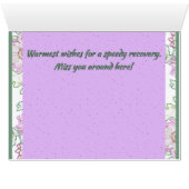 HUGE Get Well Card | Zazzle