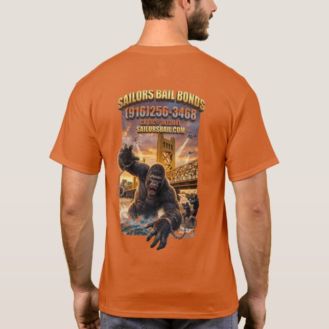 Huge Gorilla T-Shirt (Back)