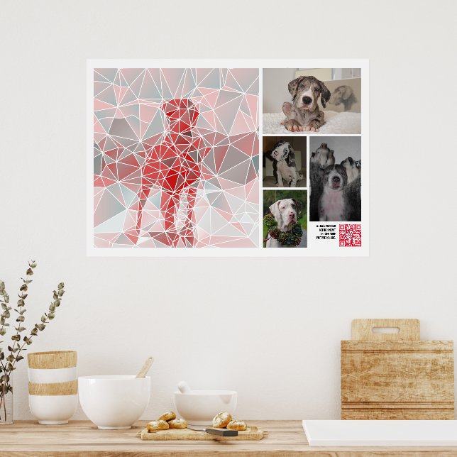 Huge Great Dane Puppy to sell poster (Kitchen)