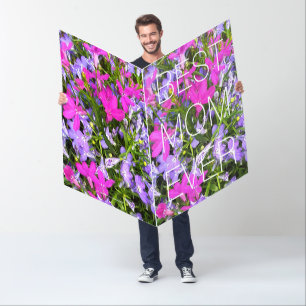 Huge Happy Mother's Day Card Pink Purple Floral