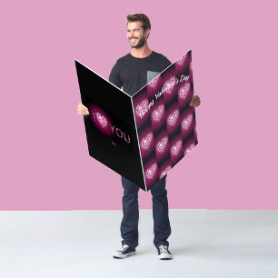 HUGE Happy Valentine's Day Personalize Big Card