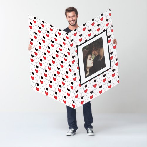 Huge Jumbo Sized Valentines Day Personalized Pic Card