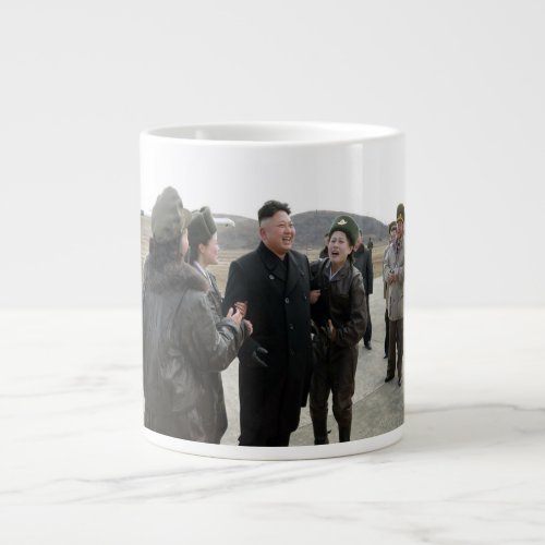 Huge Kim Jong Un Fan Club North Korea Coffee Mug