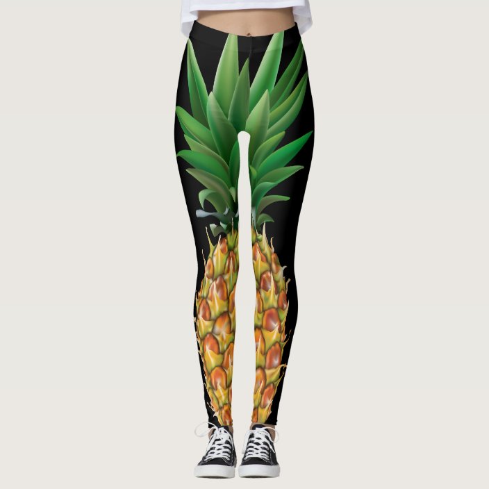 pineapple workout pants