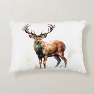 Huge Racked Deer  Accent Pillow