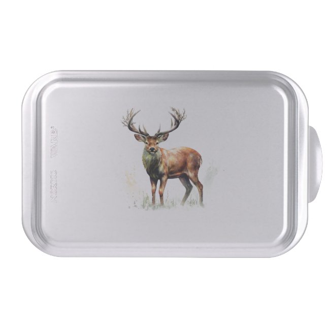 Huge Racked Deer  Cake Pan (Front)